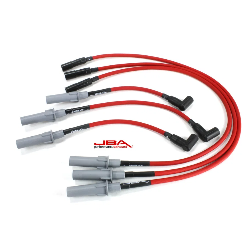 Ignition Wires ? High Temp JBA 6 Lead Set, use with 1528S headers for 2007-2011 Jeep 3.8L