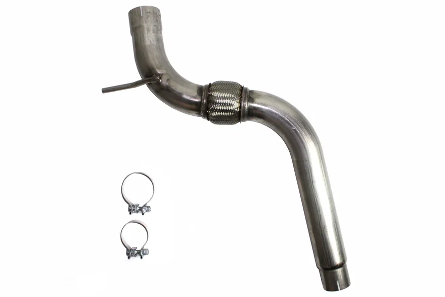 After Cat Down Pipe 2015-2021 Mustang Eco Boost 2.3L 409SS Emissions Legal