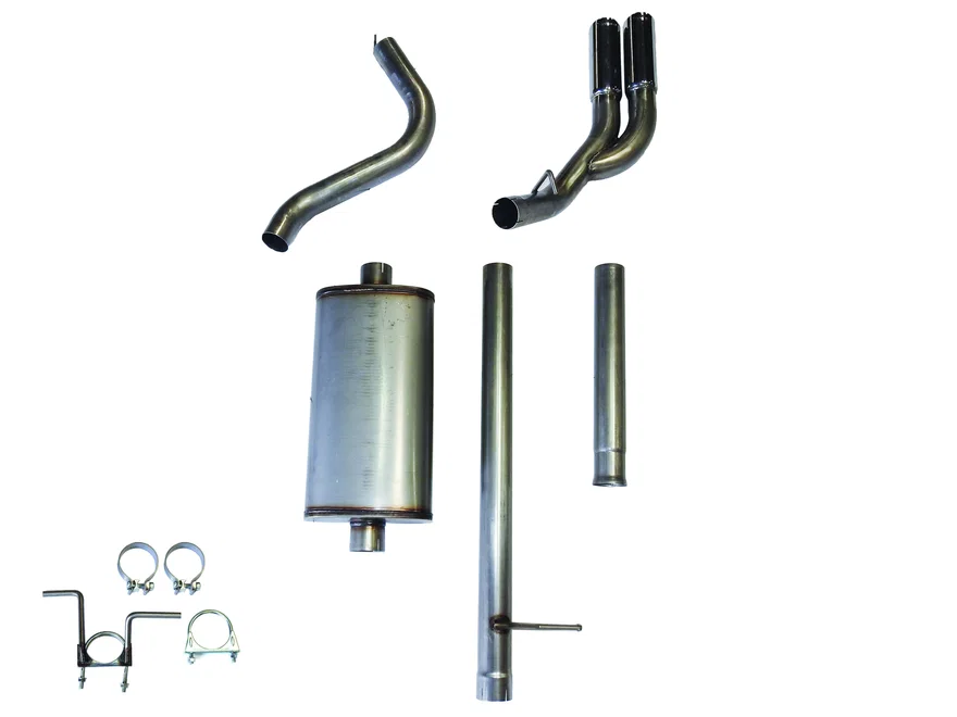 Cat Back 304SS Exhaust 2019-2021 Chevy/GMC 1500 5.3L L82-L84 dual side exit