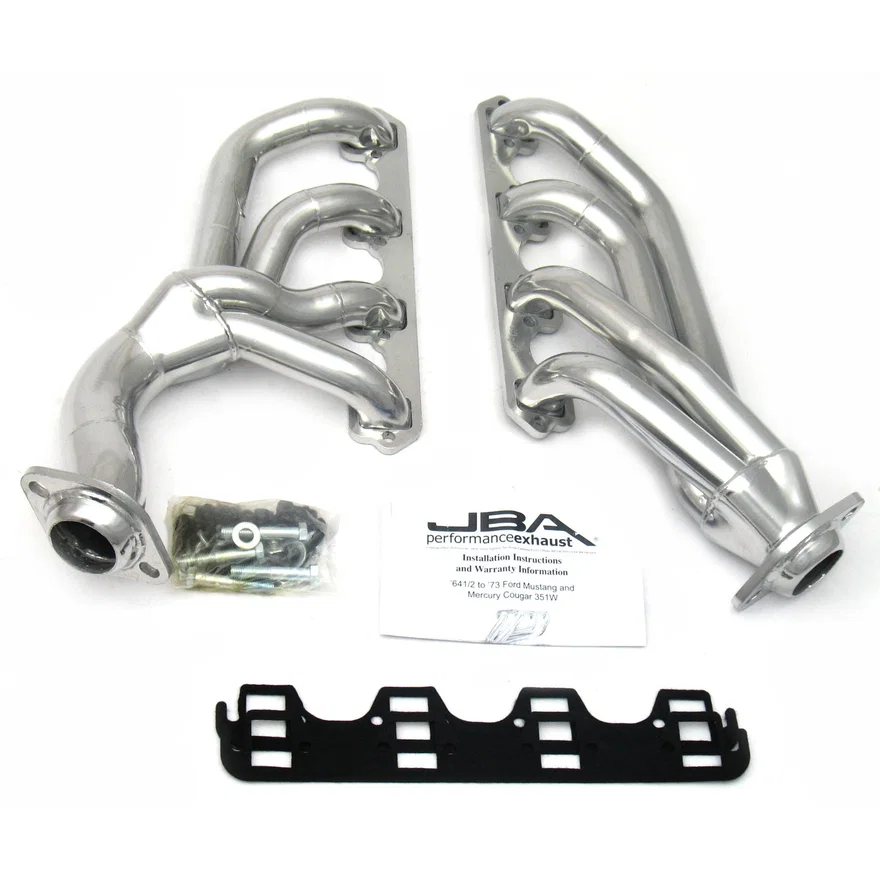 Mid Length 351W Silver Ctd for 1965-1973 Mustang