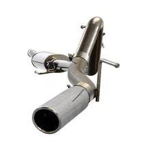 Cat Back Exhaust 2020-2021 JEEP JT Gladiator 3.6L 304SS Single rear image 3