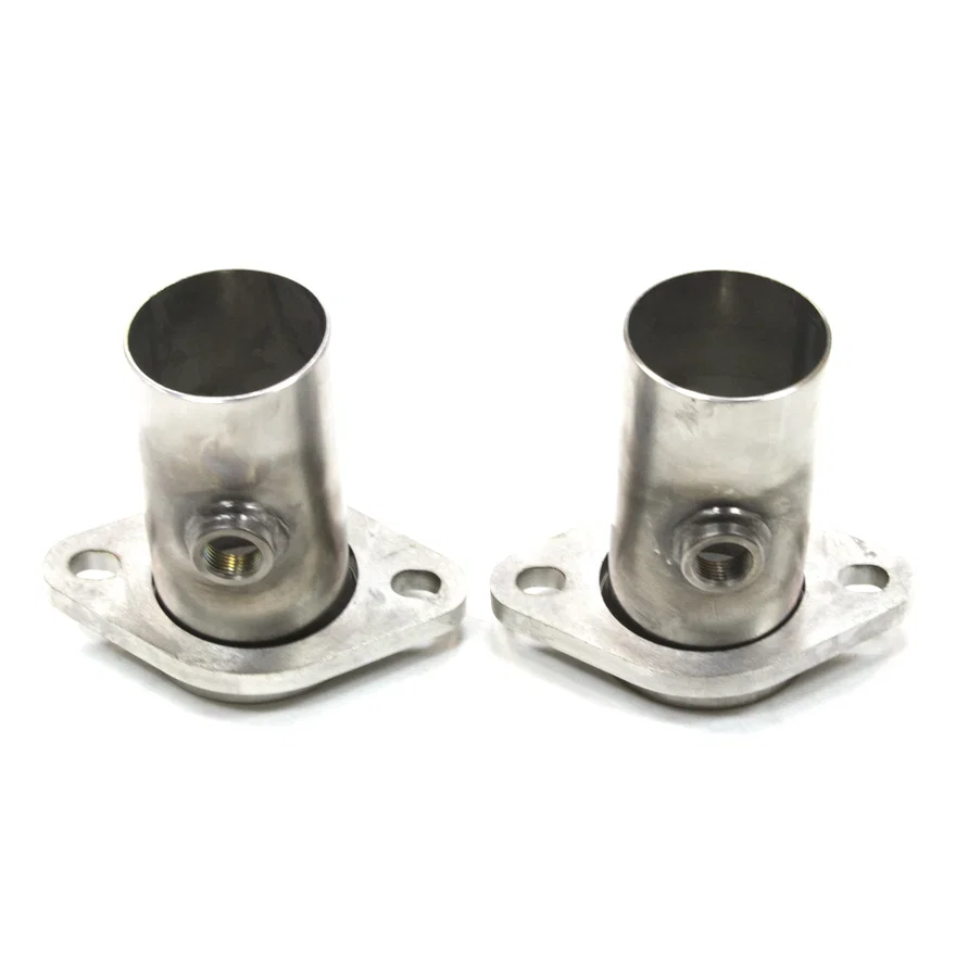 Performance Exhaust 31650-1ST 2.5" 304 Series Stainless Steel 2 bolt Starter Tubes w/O2 sensor bungs