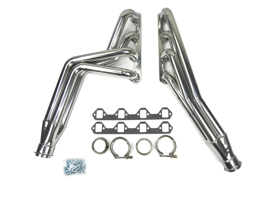 Long Tube 260-302 Silver Ctd for 1966-1977 Bronco