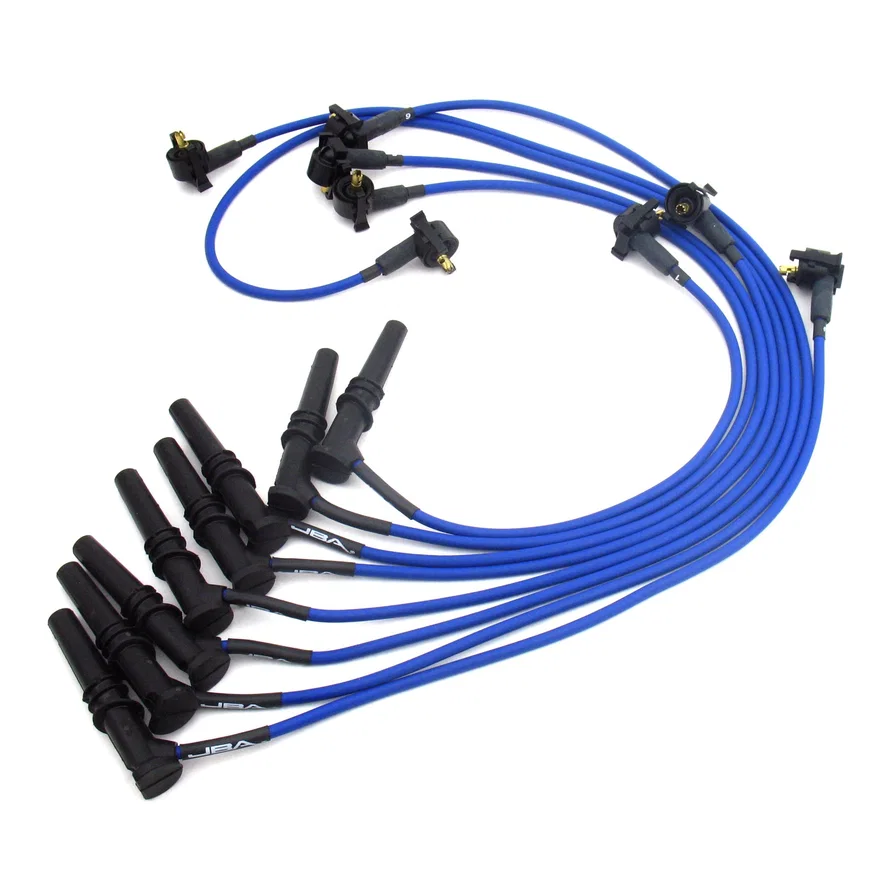 Performance Exhaust W06779 Ignition Wires 1997-2001 F-150 4.6L Blue for Ford