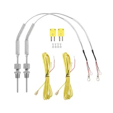 QTY 2 K-Type Closed Tip Thermocouple image 2