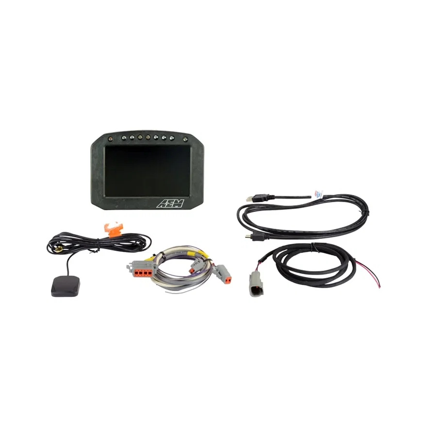 CD-5FG Carbon GPS-Enabled Flat Panel Digital Dash Display