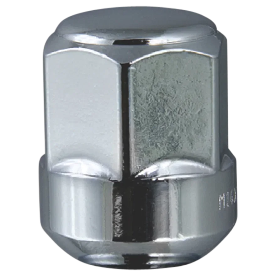 Closed End Lug Nut 7/8" (22mm) Hex 14mm x 1.50 Chrome Bulk