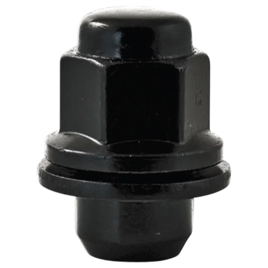Toyota Mag Lug Nut 21mm Hex 12mm x 1.50 Black Bulk