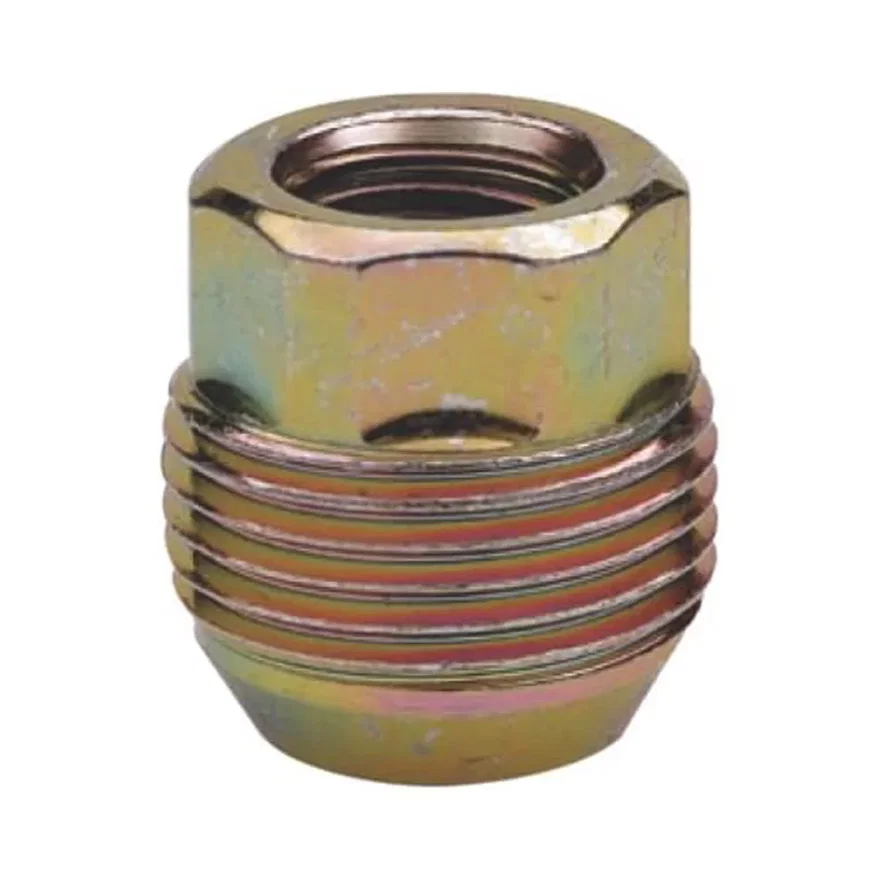 GM Acorn with Outside Thread Lug Nut 7/8" (22mm) Hex 14mm x 1.50 Zinc Bulk