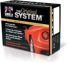 Original Gorilla Lock System Acorn Bulge 13/16" Hex 12mm x 1.50 Chrome Set of 20 image 1
