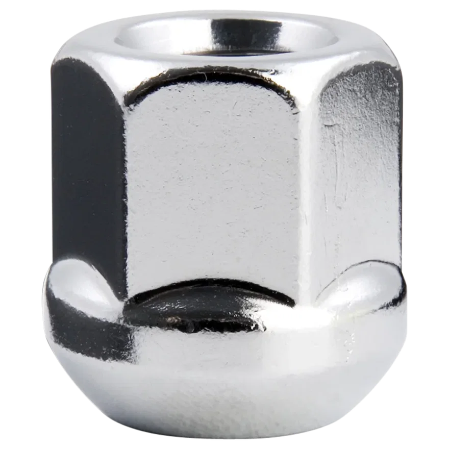 Open End Lug Nut 3/4" (19mm) Hex 12mm x 1.50 Zinc Bulk