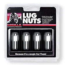 Extended Mag 13/16" Hex 1/2"-20 Chrome Pack of 4 Lug Nuts and 4 Washers image 1