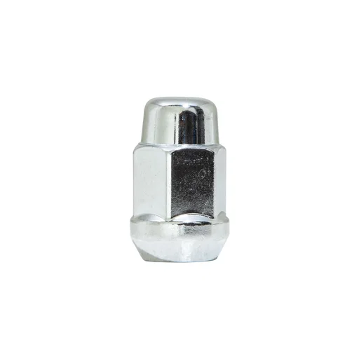 Acorn Bulge Lug Nut 3/4" Hex 1/2"-20 Chrome Bulk