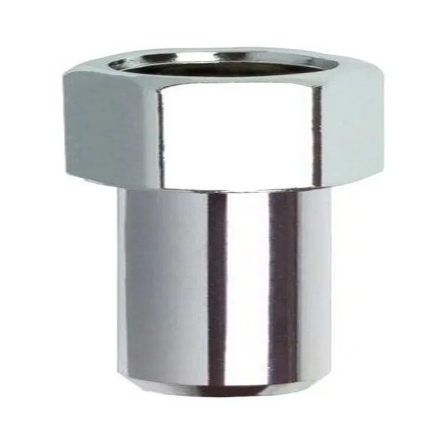 SST Open End 13/16" Hex 1/2"-20 Chrome Pack of 4 Lug Nuts and 4 Washers