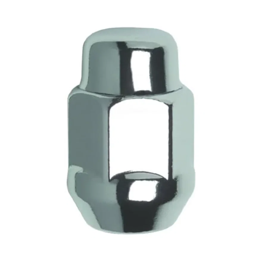 Acorn Bulge Lug Nut 13/16" Hex 12mm x 1.25 Chrome Bulk