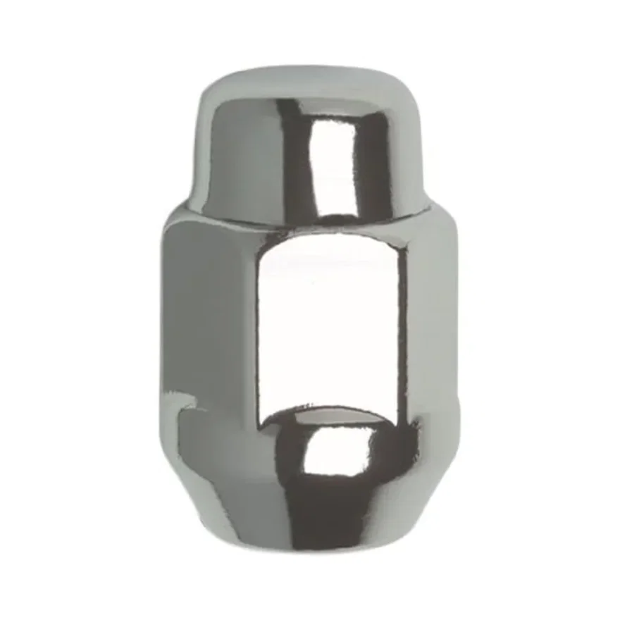 Acorn Bulge Lug Nut 13/16" Hex 1/2"-20 Chrome Bulk