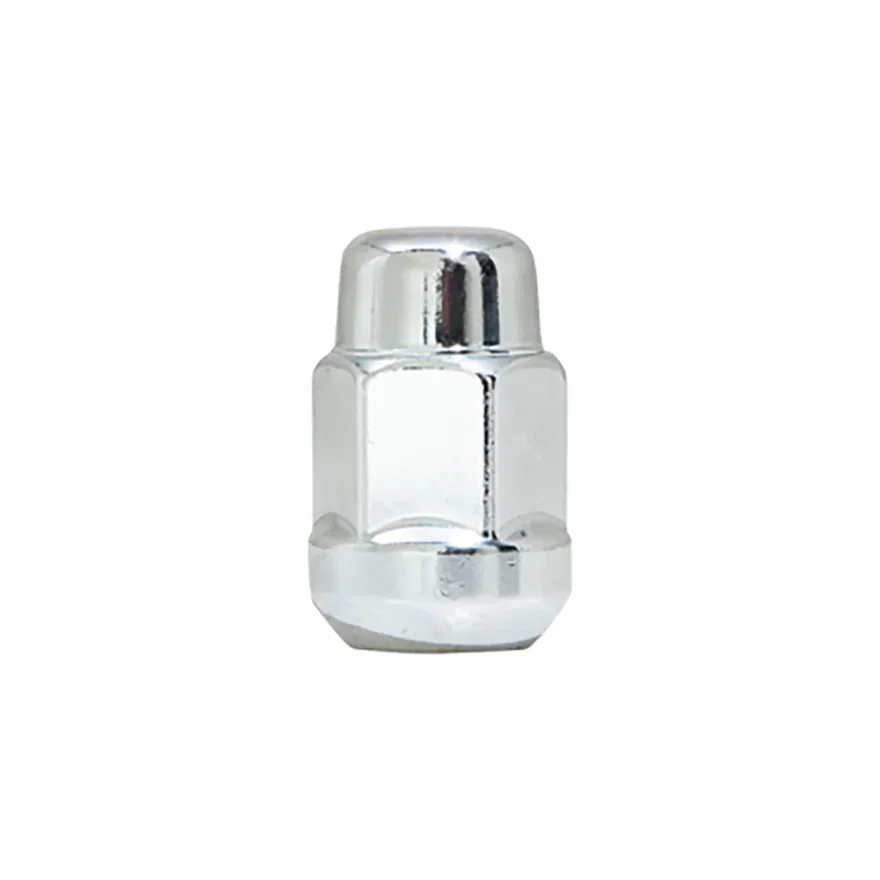 Closed End Lug Nut 3/4" (19mm) Hex 12mm x 1.50 Chrome Bulk