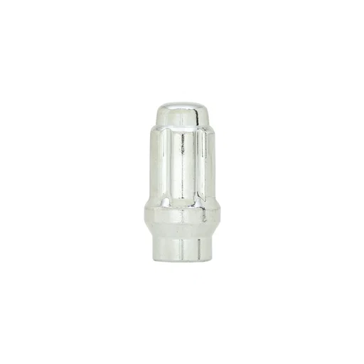 Small Diameter Spline E-T Lug Nut 1/2"-20 Chrome Bulk