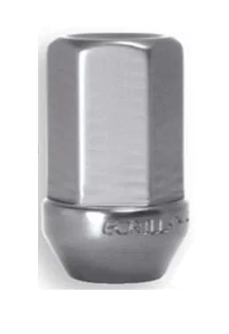 Aluminum Closed End Lug Nut 12mm x 1.25 3/4" Hex Anodized Silver Bulk