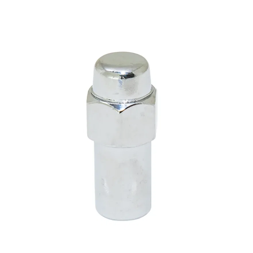 Extended Mag Lug Nut 13/16" Hex 1/2"-20 Chrome Bulk