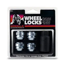 Original Gorilla Lock Set Acorn Open End 13/16" Hex 1/2"-20 Zinc Set of 4 image 1