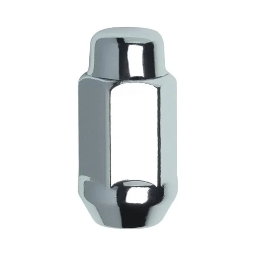 Acorn Bulge XL Lug Nut 13/16" Hex 9/16"-18 Chrome Bulk
