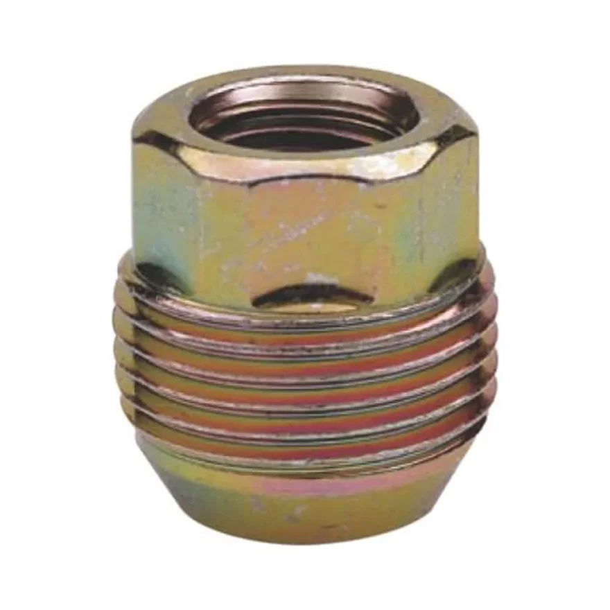 GM Acorn with Outside Thread Lug Nut 7/8" (22mm) Hex 9/16"-18 Zinc Bulk