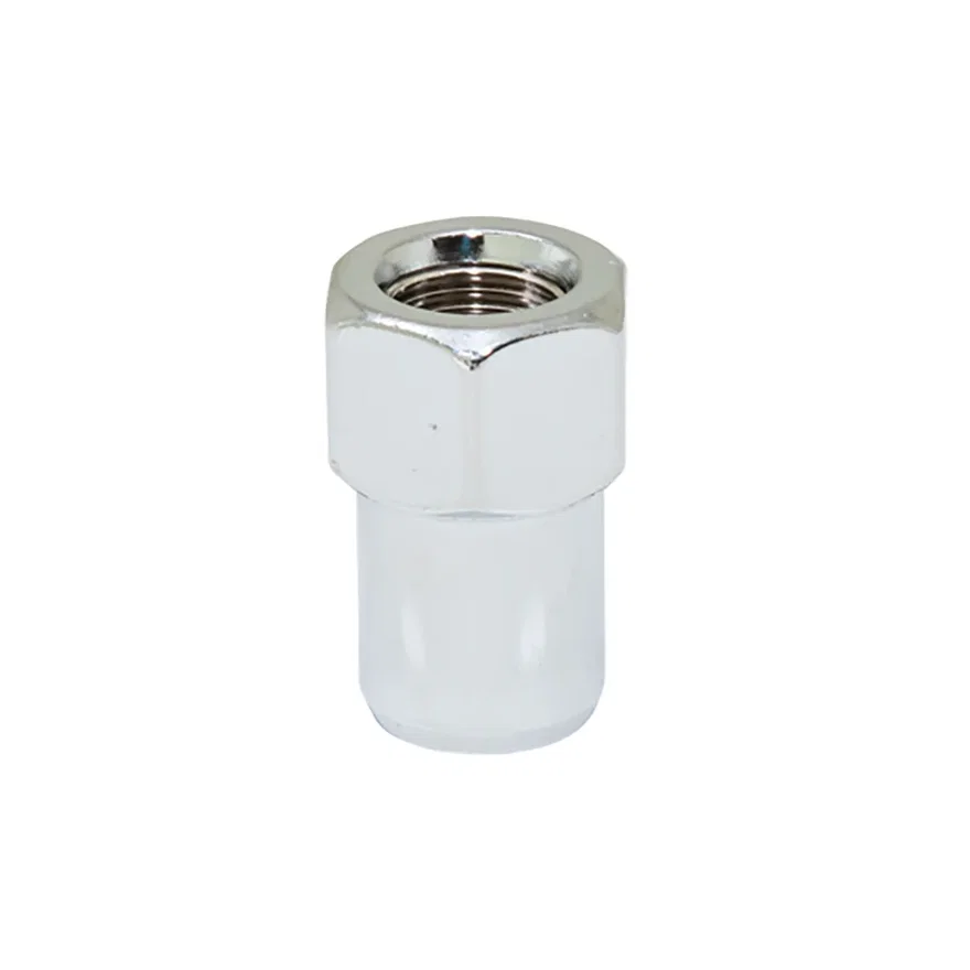 Standard Mag Open End Lug Nut 13/16" Hex 7/16"-20 Chrome Bulk