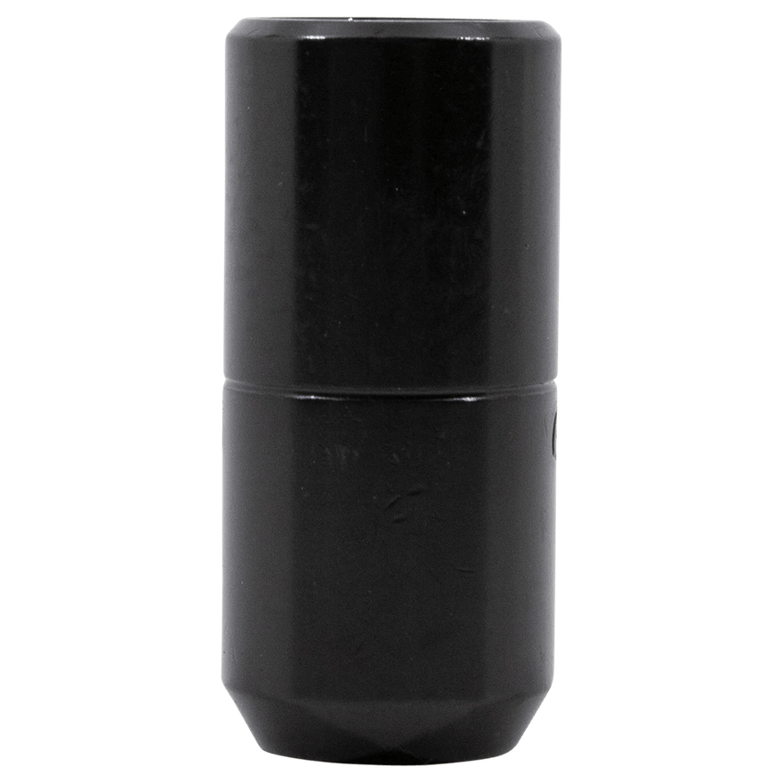 Hex Socket Duplex Short Lug Nut 14mm x 1.50 Black Bulk