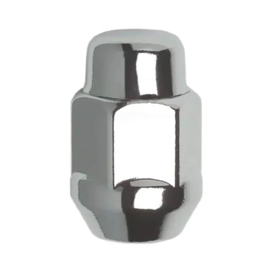 Acorn Bulge Lug Nut 13/16" Hex 14mm x 1.50 Chrome Bulk