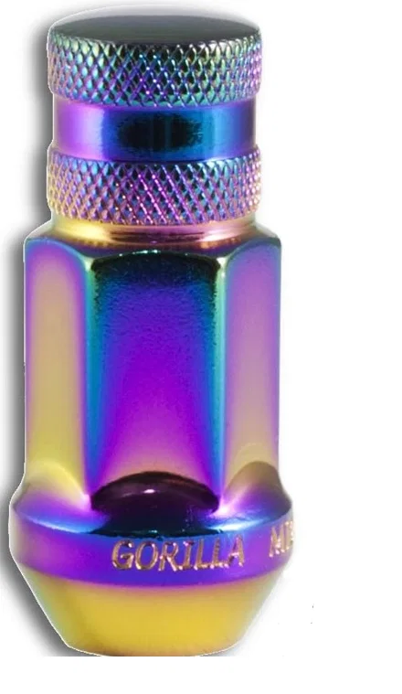 Forged Steel Racing Closed End Lug Nut 12mm x 1.50 3/4" Hex Prism Light Bulk