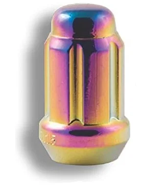 Small Diameter Spline Acorn Lug Nut 12mm x 1.50 Prism Light Bulk