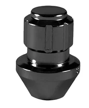 Factory Style Lock Nut 3/4" Hex 12mm x 1.50 Black -4 Pack image 2