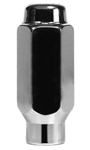 E-T Duplex Lug Nut 7/8" Hex 9/16"-18 Chrome Bulk