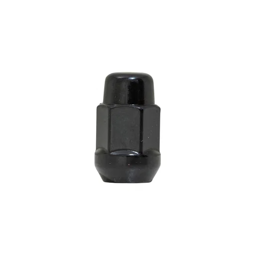 Acorn Bulge Lug Nut 3/4" Hex 1/2"-20 Black Bulk