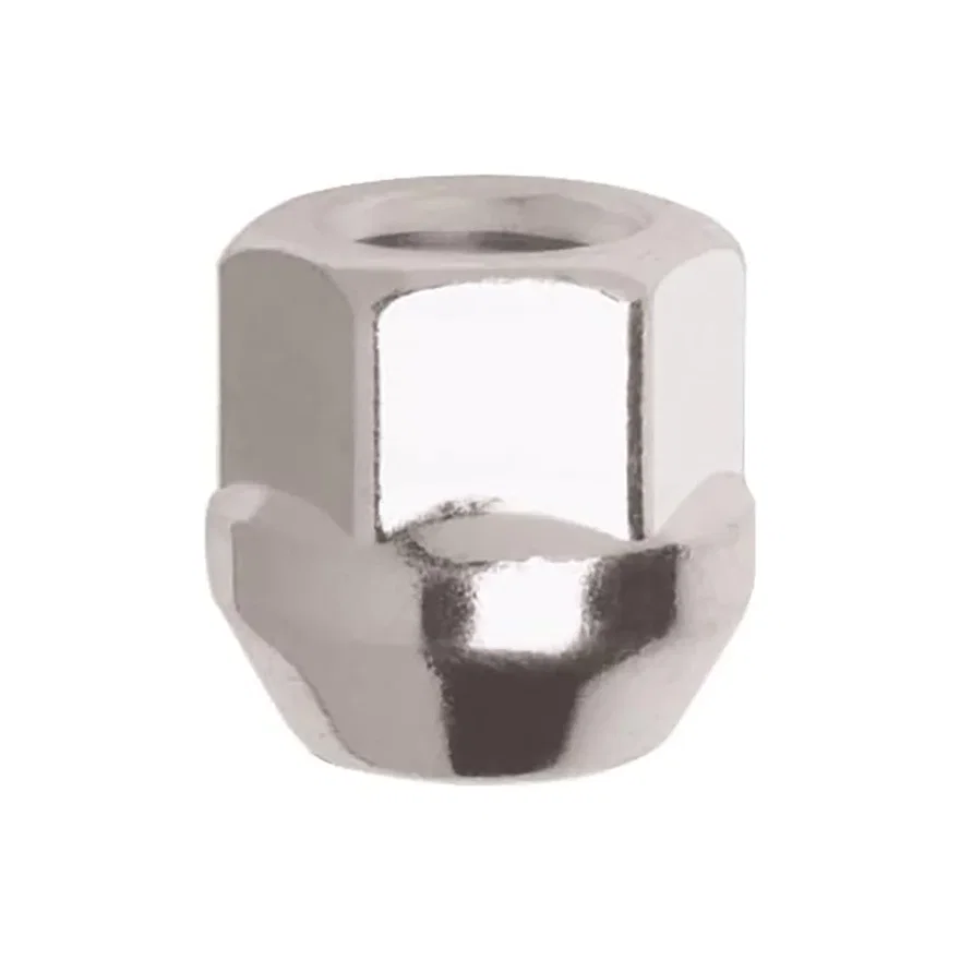 Acorn Bulge Open End Lug Nut 3/4" Hex 14mm x 2.00 Zinc Bulk