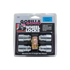 Guard Lock Set Acorn Bulge 3/4"&13/16" Dual Hex 12x1.5 Chrome Set of 4 image 1
