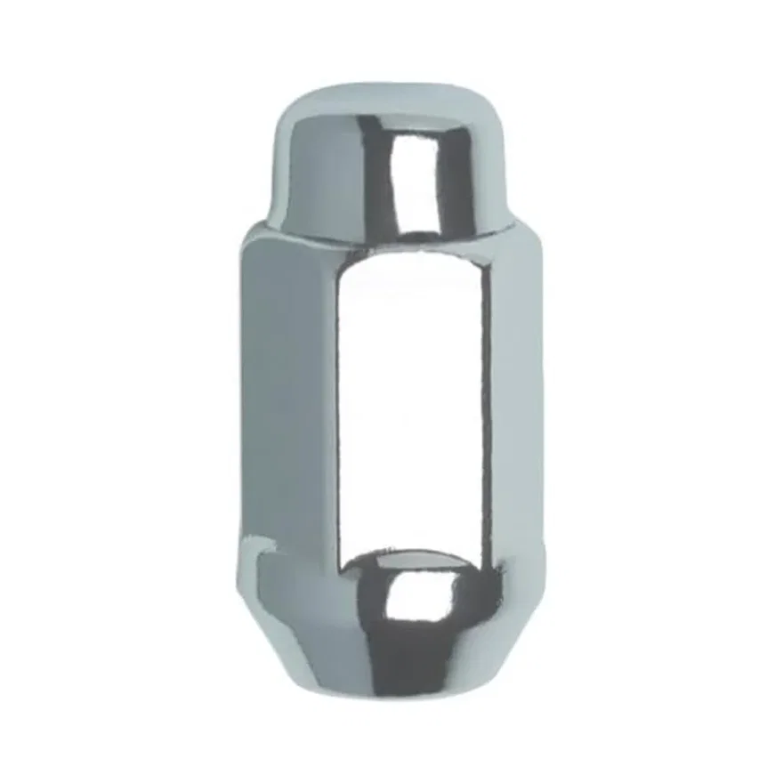 Acorn Bulge XL Lug Nut 13/16" Hex 14mm x 2.00 Chrome Bulk
