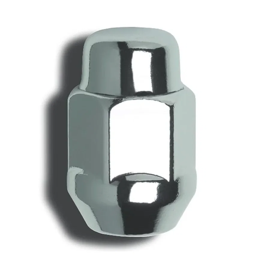Acorn Bulge Lug Nut 3/4" Hex 12mm x 1.50 Chrome Bulk
