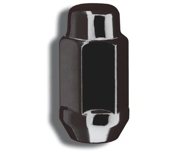Acorn Bulge XL Lug Nut 3/4" Hex 9/16"-18 Black Bulk
