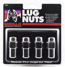 Cragar Mag 13/16" Hex 1/2"-20 Chrome Pack of 4 Lug Nuts and 4 Washers image 1