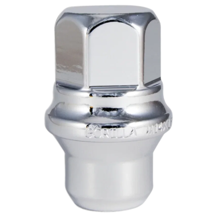 Factory Style with Wheel Cover Lug Nut 7/8" (22mm) Hex 14mm x 1.50 Chrome Bulk