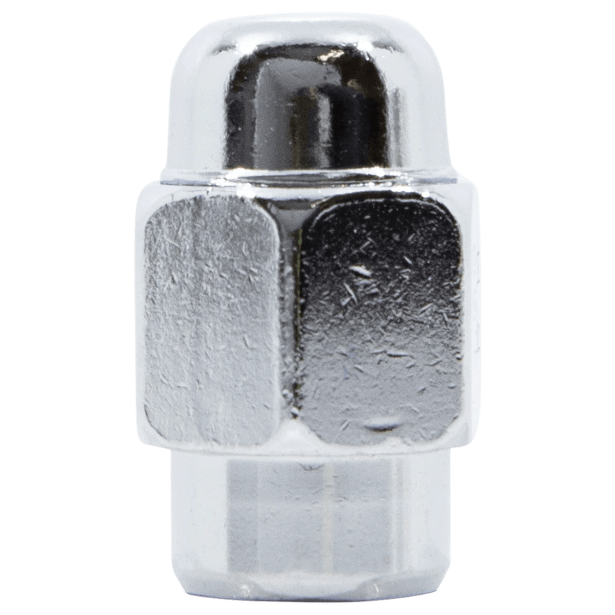 Short Shank Lug Nut 13/16" Hex 12mm x 1.50 Chrome Bulk