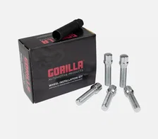 Small Diam Spline Lug Bolts 17mm&19mm Key 14x1.25 Chrome 40mm Thread Length 20Pk image 2