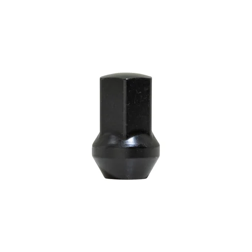 Factory Style Bulge Lug Nut 13/16" Hex 14mm x 1.50 Black Bulk