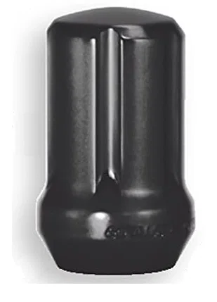 Spline Drive Acorn Alum 1/2 Blk Bulk