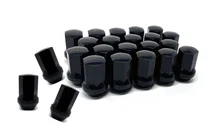 Factory Style  Bulge Lug 7/8" 14-1.50 Black 23 Lug Nuts for Ford Bronco image 1