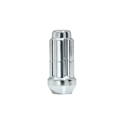 Small Diameter Spline Duplex Lug Nut 1/2"-20 Chrome Bulk