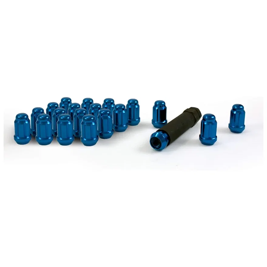 5Lug Spline Drive Acorn 12-1.25 Wik Blue