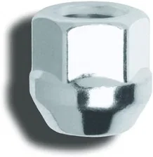 Acorn Bulge Open End Lug Nuts 17mm Hex 12mm x 1.50 Zinc Pack of 4 Lug Nuts image 2
